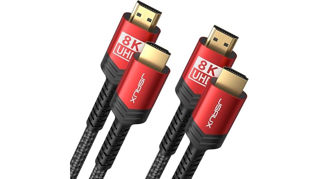 8k hdmi braided cables
