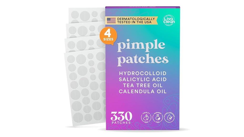 acne patches with natural ingredients