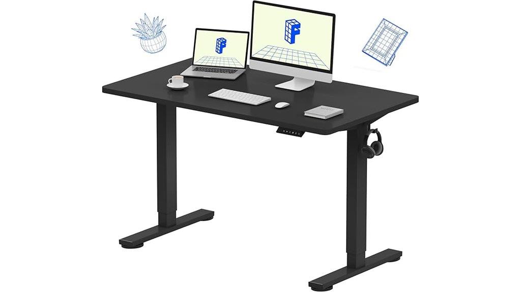adjustable 48x24 desk
