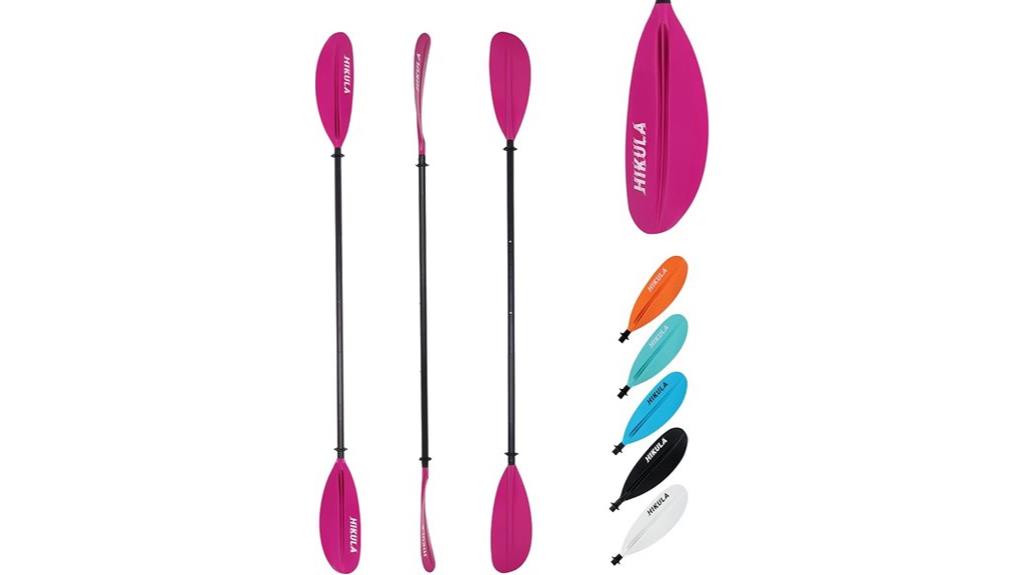 adjustable aluminum kayak paddles