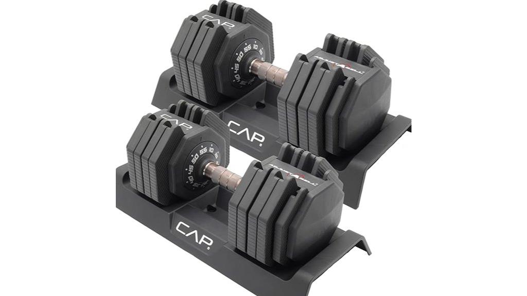 adjustable dumbbell weights
