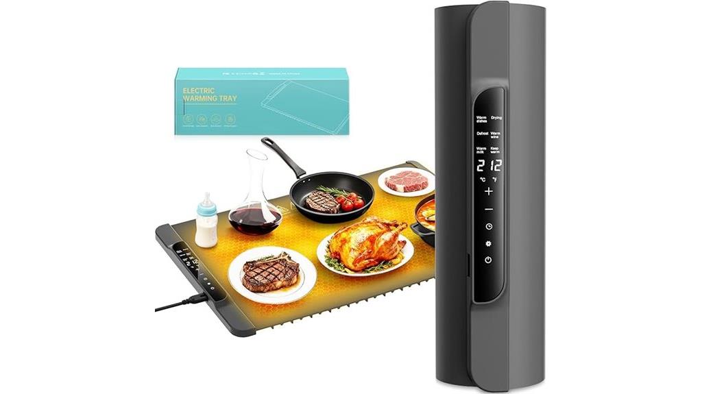 adjustable food heating mat