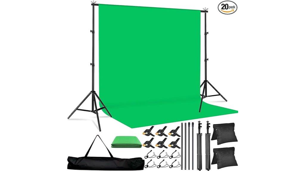 adjustable green screen kit