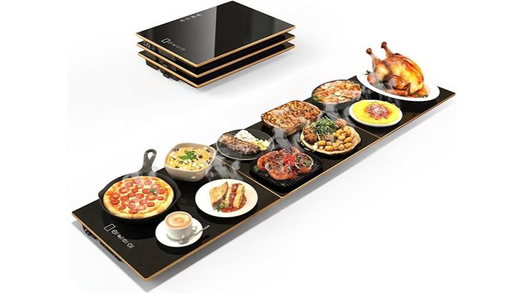 adjustable temperature food warmer