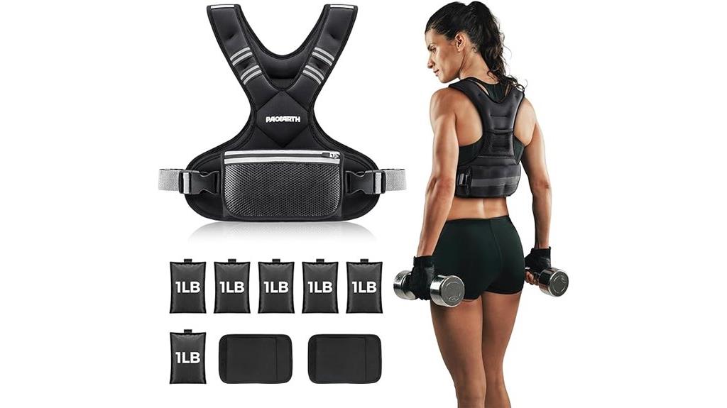 adjustable weight vest packs