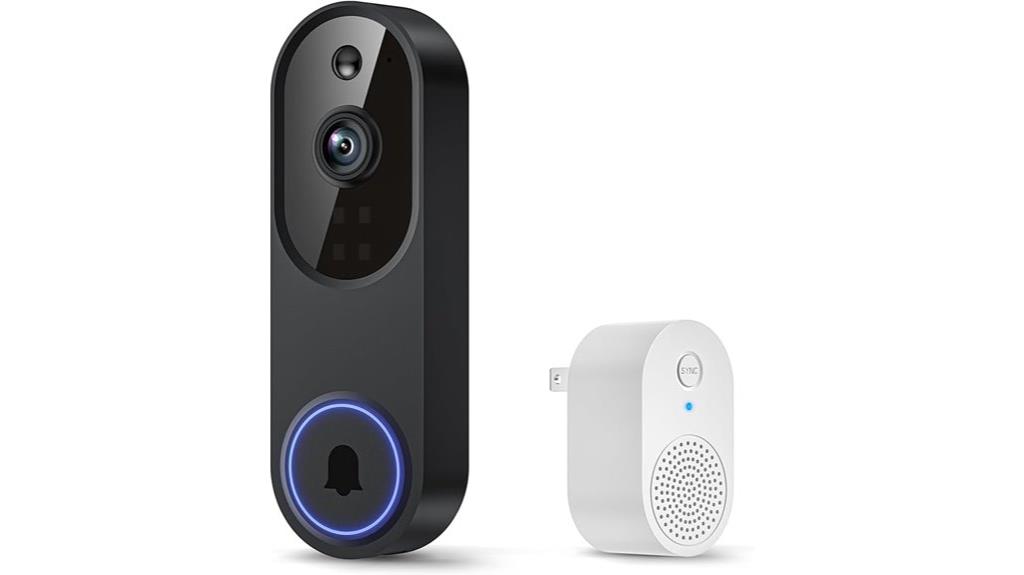 ai powered battery doorbell