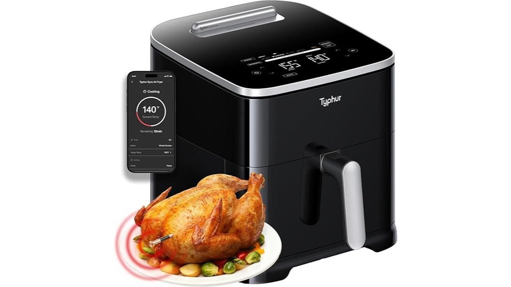 air fryer with thermometer