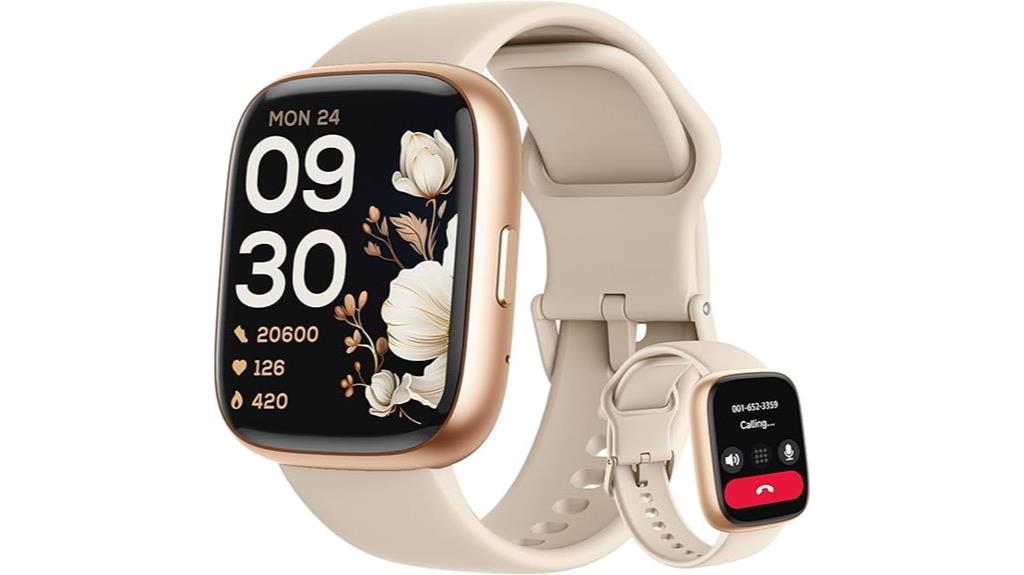 alexa enabled waterproof fitness watch