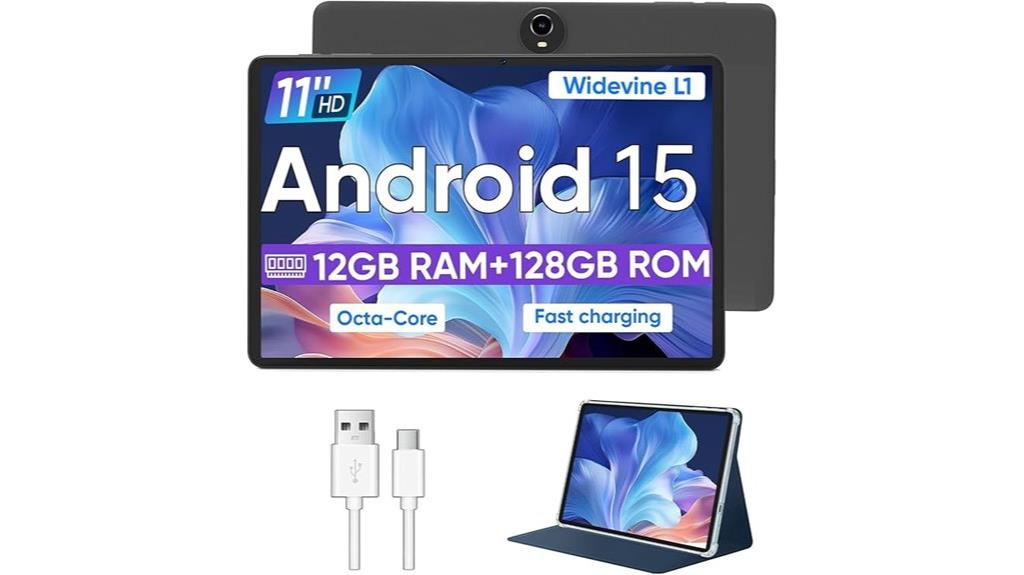 android 15 tablet specifications