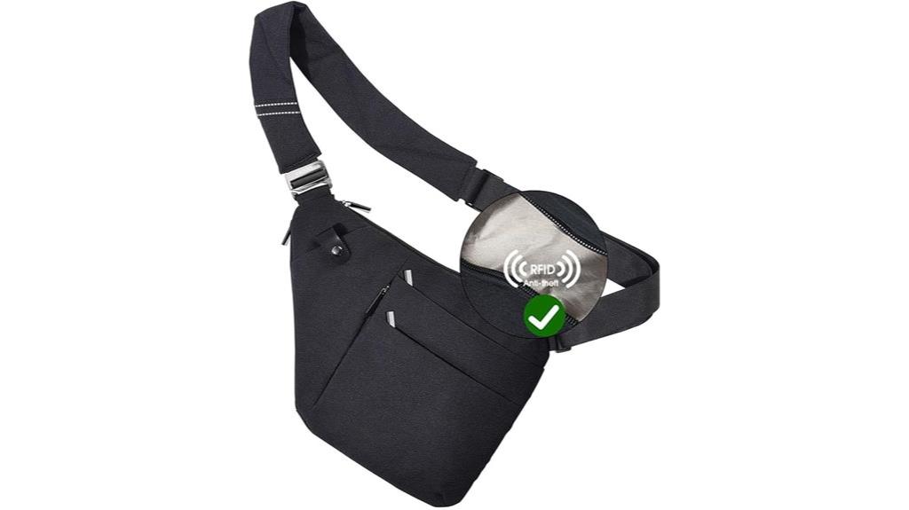 anti theft crossbody sling bag