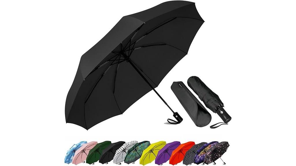 automatic compact travel umbrella