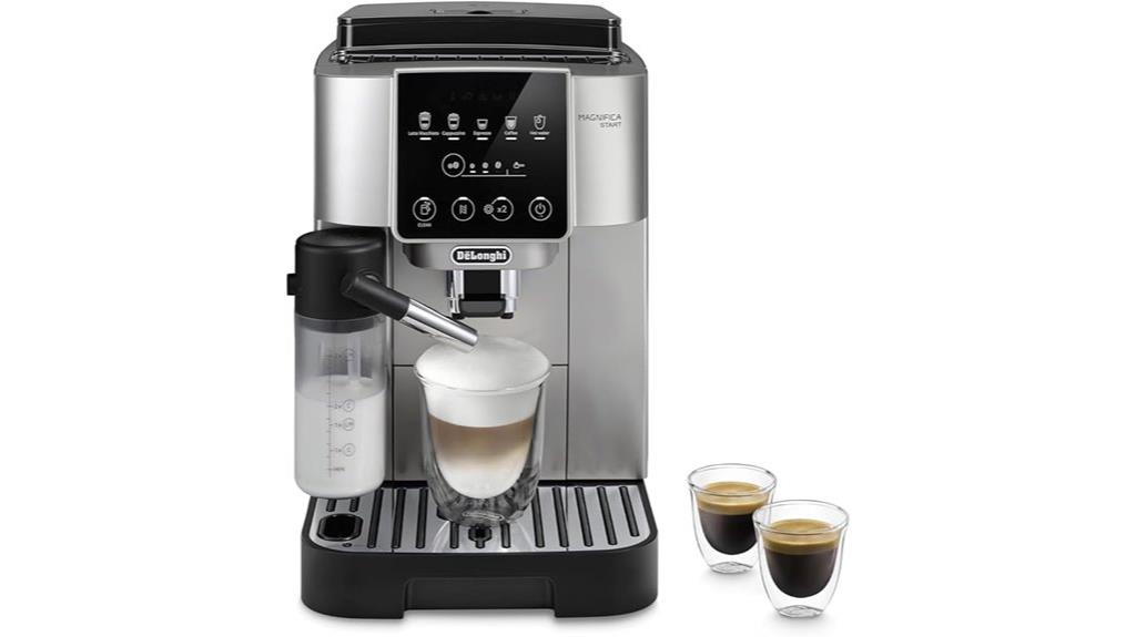 automatic grinder and frother