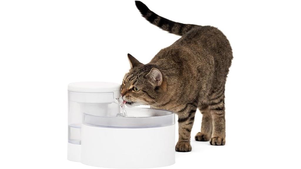 automatic hydrospin pet fountain