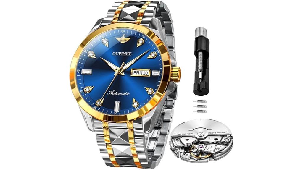 automatic multi calendar watch