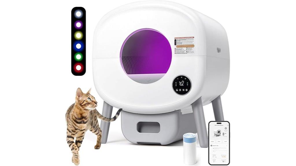 automatic odor free litter disposal