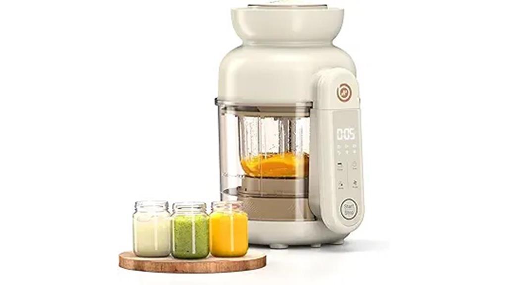 baby food maker with glass