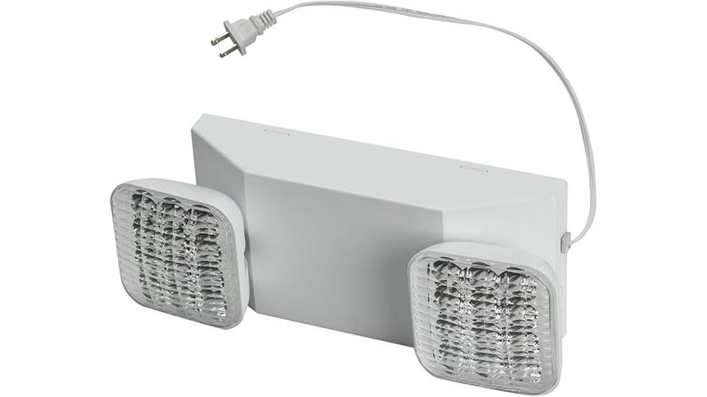 battery powered emergency lighting