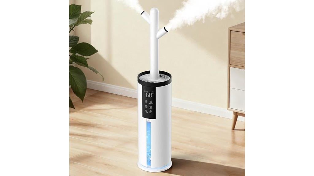 bedroom humidifier with remote