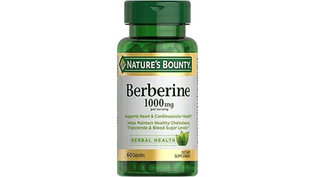 berberine 1000mg capsules