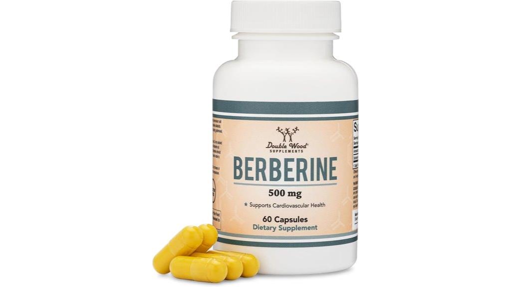 berberine 500mg capsules