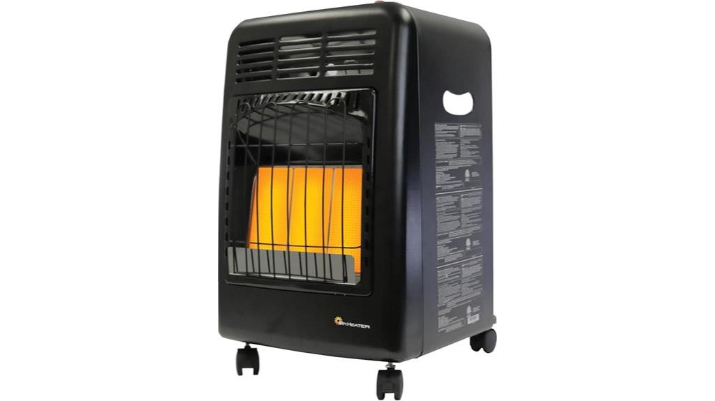 black lp cabinet heater