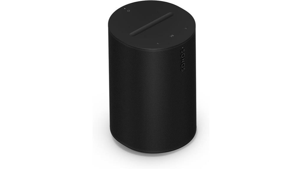 black wireless alexa speaker