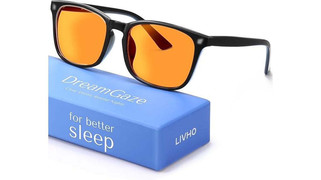 blue light sleep glasses