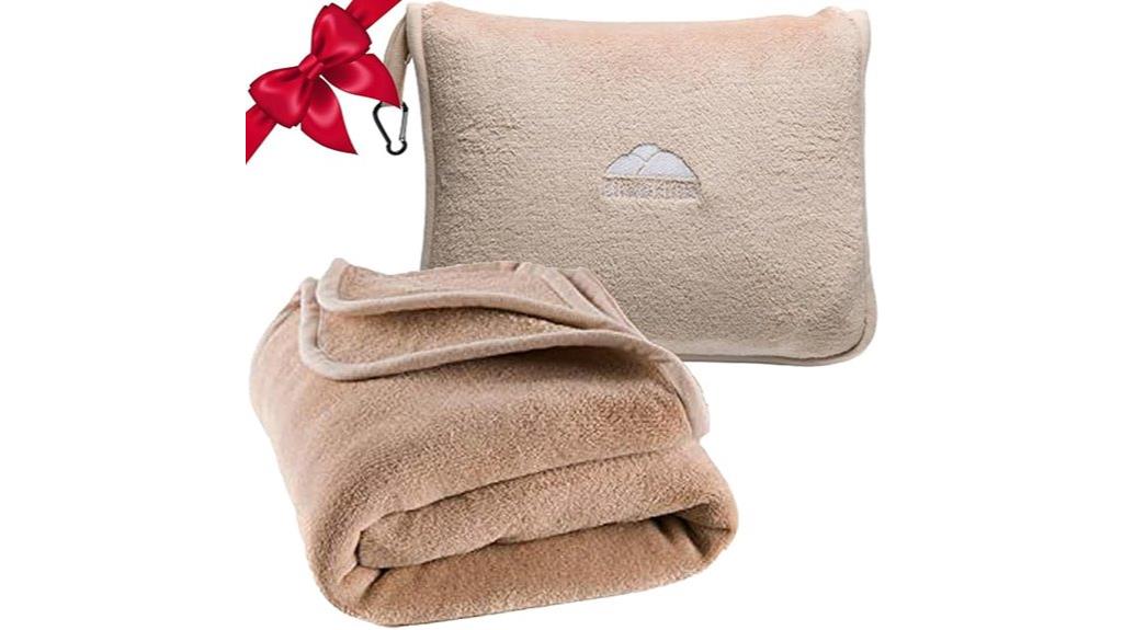 bluehills travel blanket pillow