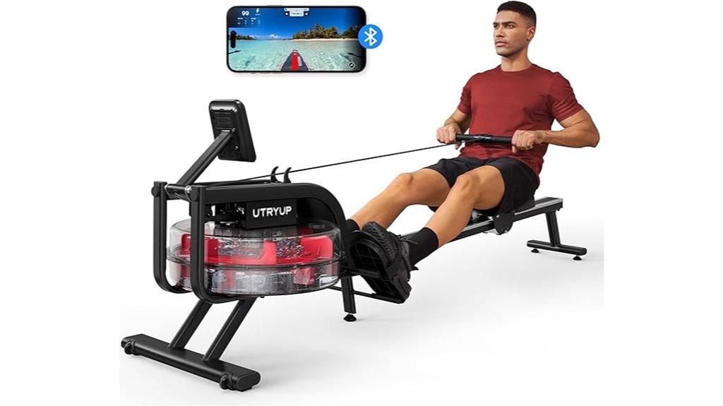 bluetooth app controlled rowing