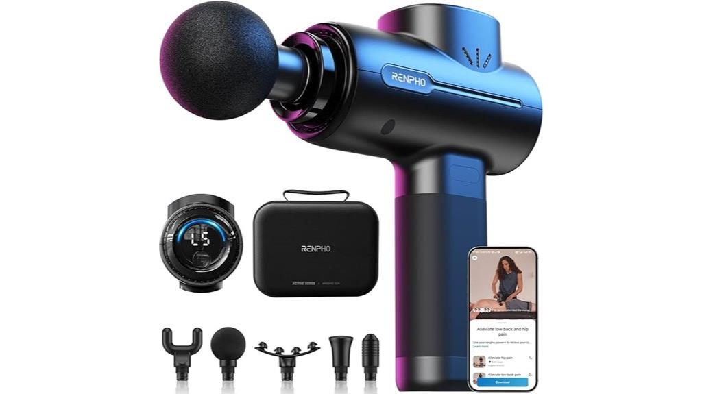 bluetooth deep tissue massager