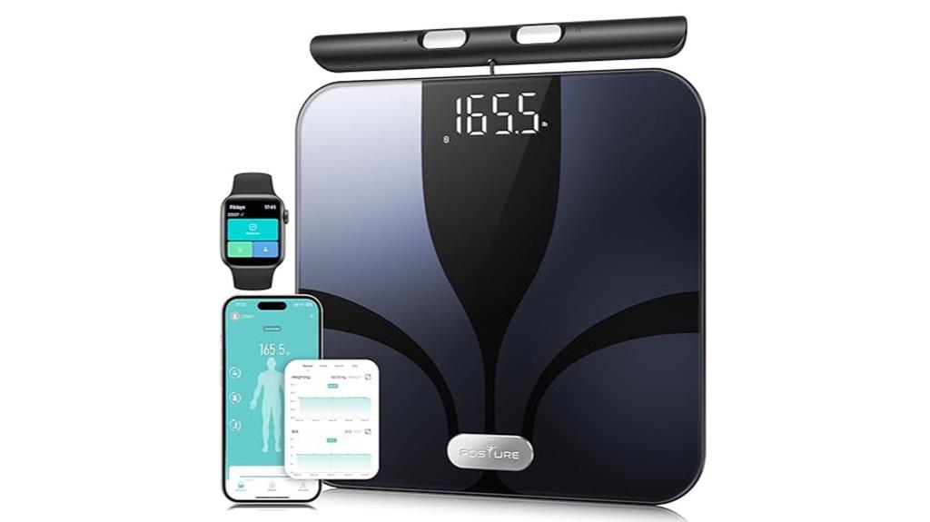 bluetooth enabled body composition scale