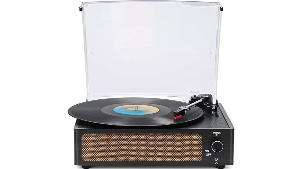 bluetooth vinyl record player