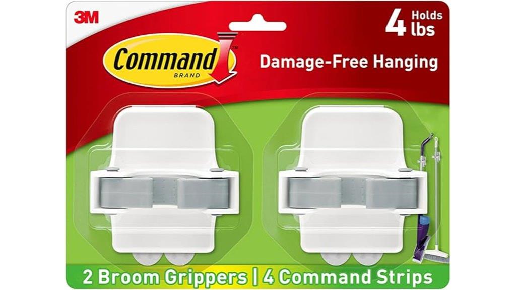 broom mop hangers strips