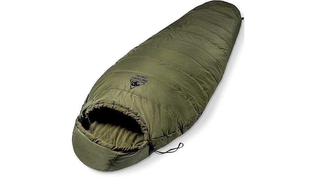 bushcraft mummy sleeping bag