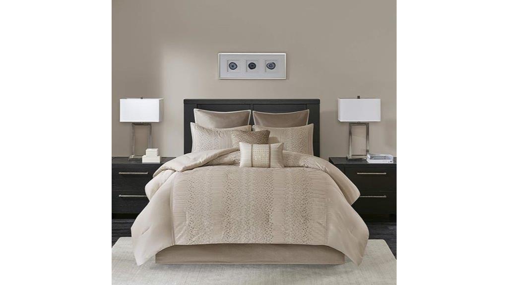 camelia king comforter set