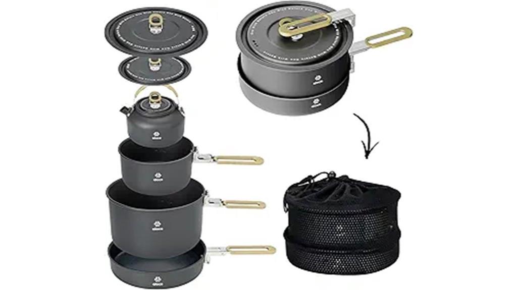 camping cookware set