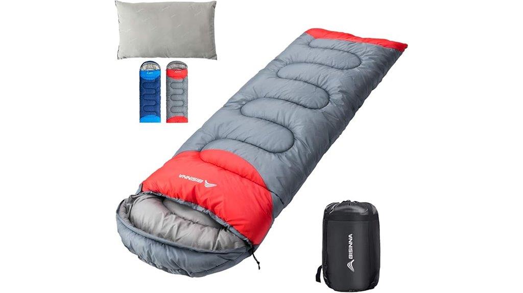 camping sleeping bag set