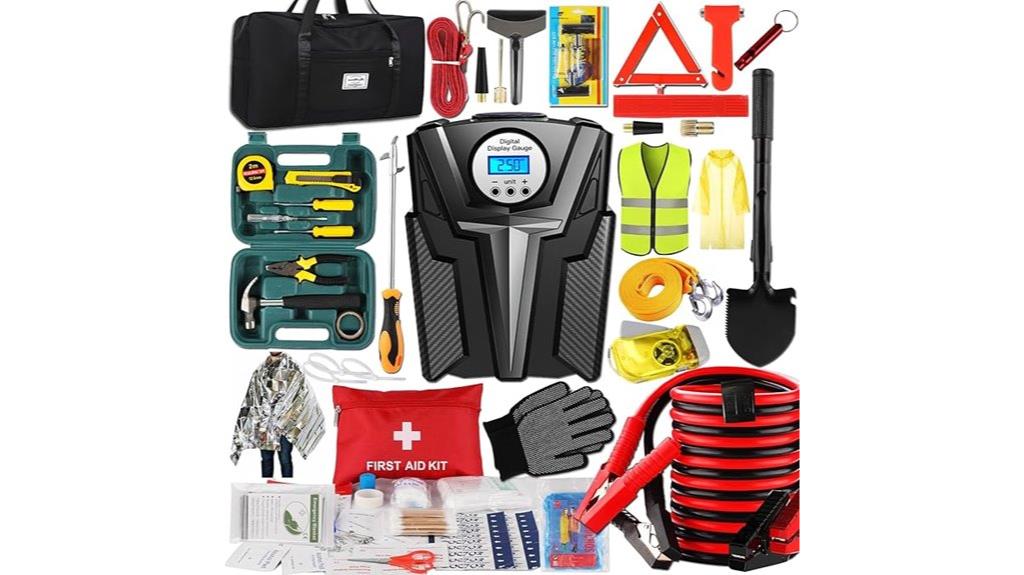 car kit with jumper cables