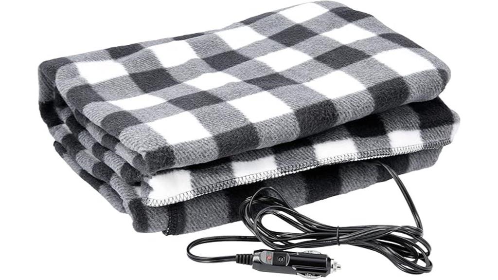 car travel heated blanket