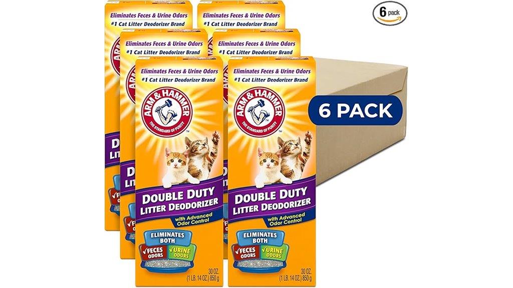 cat litter deodorizer pack