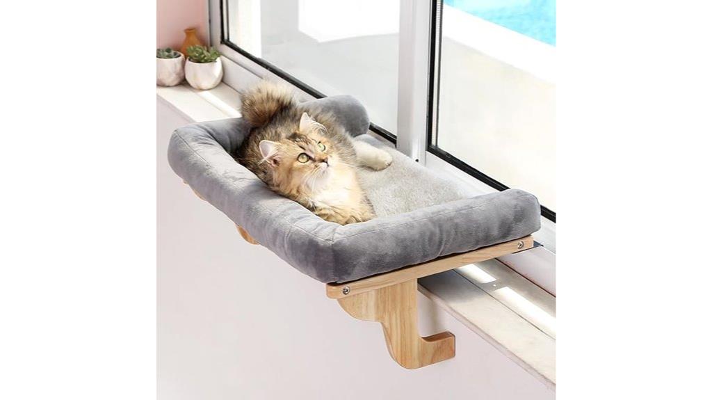cat perch with bolster