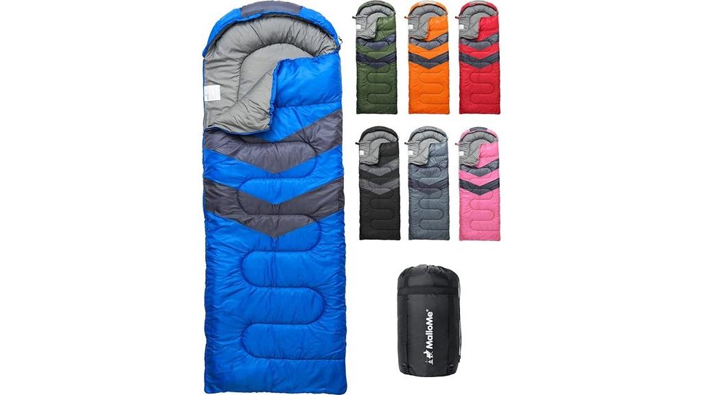 children and adults sleeping bags