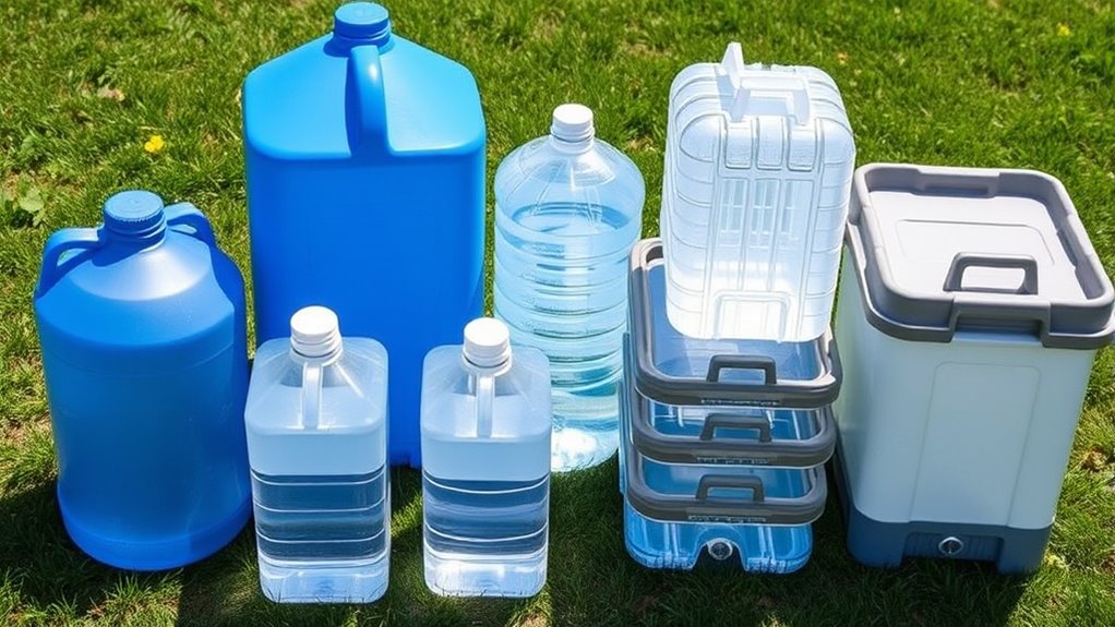 choosing safe water storage