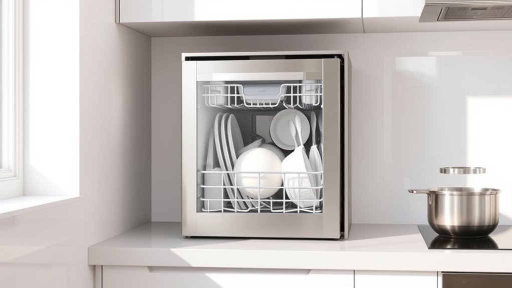 choosing space saving efficient dishwasher