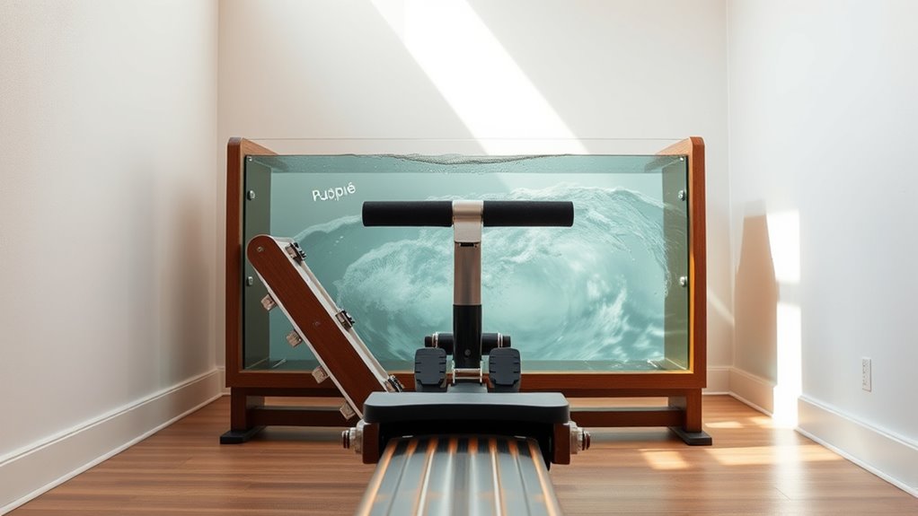 choosing water resistance rowing machine