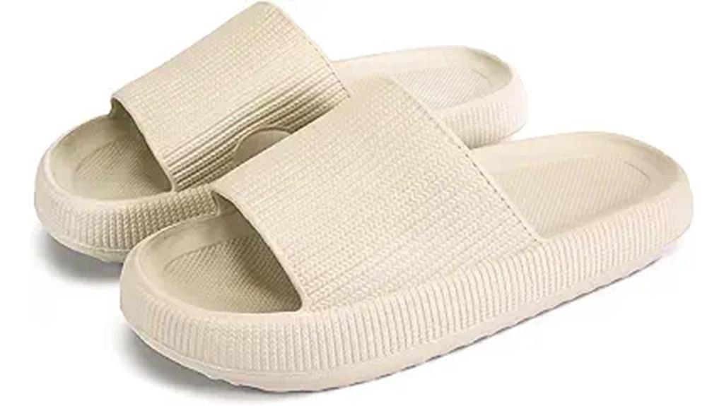 cloud inspired slip on footwear