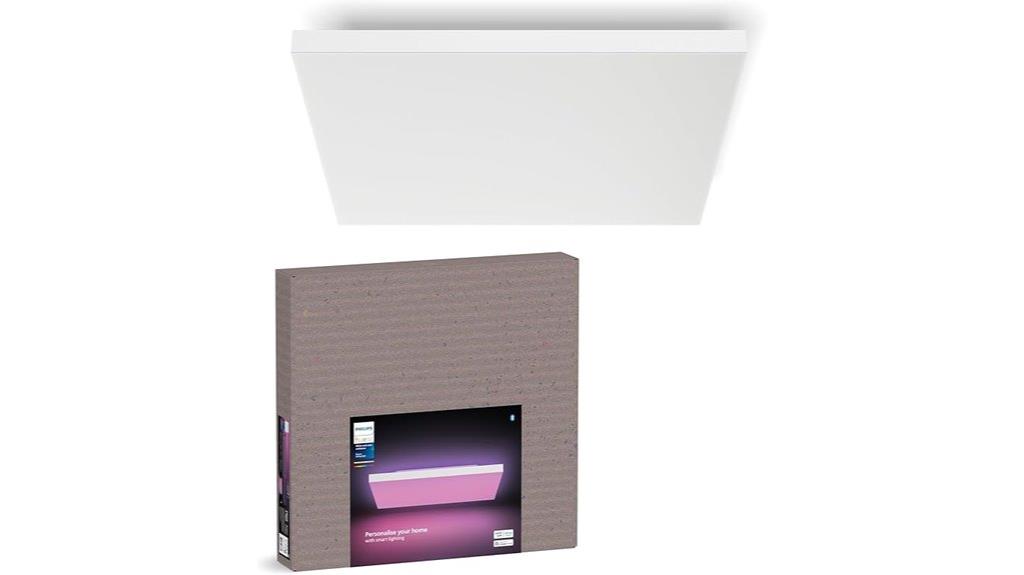 colorful square ceiling panel