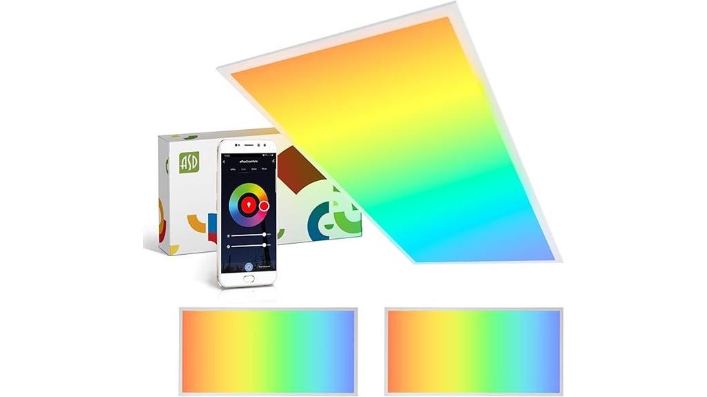 colorful wifi led panels