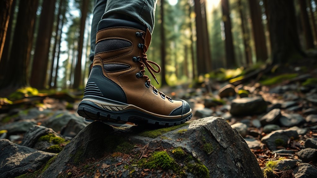 comfort traction waterproof durability