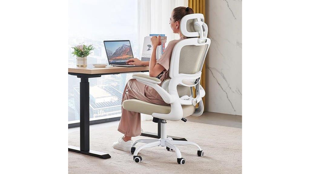 comfortable wheeled office chair